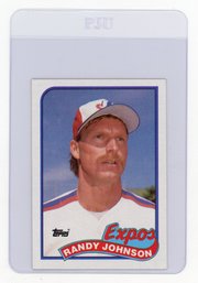 Randy Johnson Rookie Card 1989 Topps Baseball Card