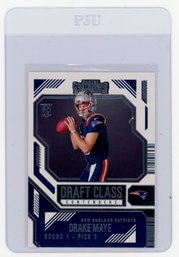 Drake Maye Rookie Card 2024 Panini Contenders Draft Class Football Card