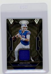 2022 Panini Certified Josh Allen Mirror Bronze Etch Player Used Jersey Football Card #'d To 50
