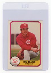 1981 Fleer Tom Seaver Baseball Card