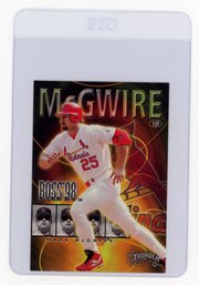 1998 Fleer Circa Mark McGwire Boss Baseball Card
