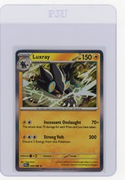 2026 Pokemon Mega Evolution Perfect Order Luxray Holo Pokemon Card