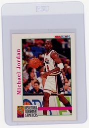 1992 Skybox NBA Hoops Michael Jordan USA Basketball Card