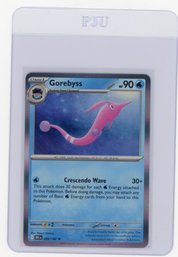2025 Pokemon Scarlet & Violet Destined Rivals Gorebyss Holo Pokemon Card