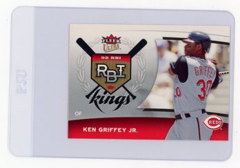 2006 Upper Deck Fleer Ultra Ken Griffey Jr. RBI Kings Baseball Card