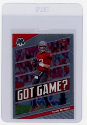 2020 Panini Mosaic Tom Brady Got Game? Football Card