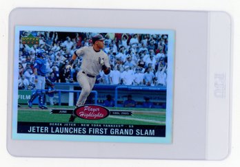 2006 Upper Deck Derek Jeter Player Highlights Baseball Card