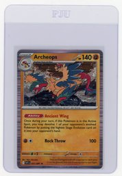 2025 Pokemon Scarlet & Violet White Flare Acheops Holo Pokemon Card