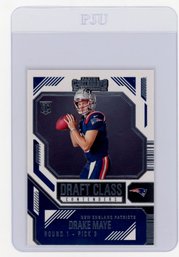 Drake Maye Rookie Card 2024 Panini Contenders Draft Class Football Card