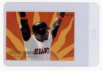 1997 Fleer Barry Bonds Golden Memories Baseball Card