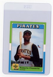 2001 Upper Deck UD Decade 1970's Roberto Clemente Baseball Card