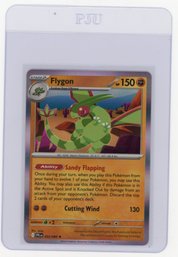 2025 Pokemon Mega Evolution Phantasmal Flames Flygon Holo Pokemon Card