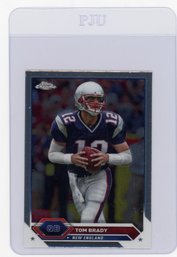 2023 Topps Composite Tom Brady Topps Chrome Football Card