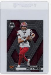 2025 Panini Mosaic Jayden Daniels Football Card