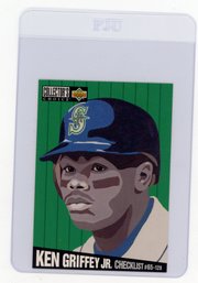 1994 Upper Deck Collector's Choice Ken Griffey Jr. Checklist Baseball Card