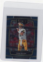 2022 Panini Select Draft Picks Tom Brady Concourse Football Card
