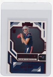 Drake Maye Rookie Card 2024 Panini Contenders Draft Class Contenders Red Football Card