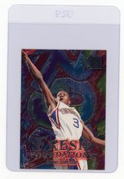 Allen Iverson Rookie Card 1996 Fleer Metal Fresh Foundations Basketball Card