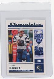 2022 Panini Chronicles Tom Brady Football Card