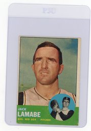 1963 Topps Jack Lamabe Baseball Card