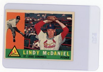 1960 Topps Lindy McDaniel Baseball Card