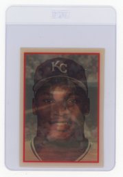 Bo Jackson Rookie Card 1987 Sportflics 3-D Baseball Card