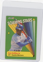 1990 Fleer Ken Griffey Jr. Soaring Stars Baseball Card