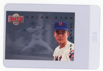 1993 Upper Deck Nolan Ryan Then & Now Hologram Baseball Card