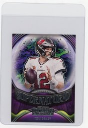 2021 Panini Contenders Tom Brady Super Natural Football Card