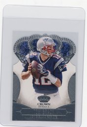 2013 Panini Crown Royale Tom Brady Die Cut Football Card
