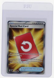 2026 Pokemon Mega Evolution Chaos Rising Special Red Card Holo Full Art Secret Rare Pokemon Card