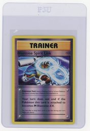 2016 Pokemon XY Evolutions Blastoise Spirit Link Reverse Holo Pokemon Card
