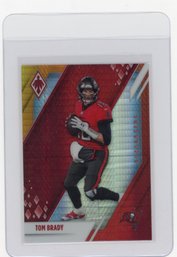 2021 Panini Phoenix Tom Brady Fire Burst Football Card