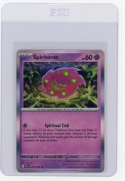 2026 Pokemon Mega Evolution Pitch Black Spiritomb Holo Pokemon Card