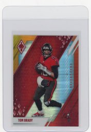 2021 Panini Phoenix Tom Brady Fire Burst Football Card