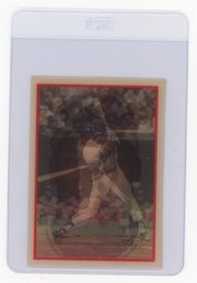 Bo Jackson Rookie Card 1987 Sportflics 3-D Baseball Card
