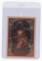 Bo Jackson Rookie Card 1987 Sportflics 3-D Baseball Card