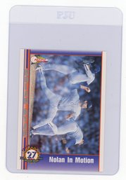 1993 Pacific Texas Express Nolan Ryan Baseball Card