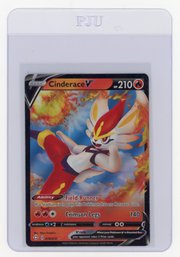 2021 Pokemon Sword & Shield Shining Fates Cinderace V Holo Pokemon Card