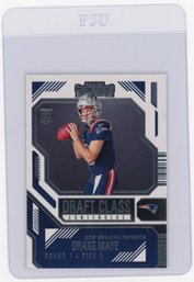 Drake Maye Rookie Card 2024 Panini Contenders Draft Class Football Card