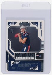 Drake Maye Rookie Card 2024 Panini Contenders Draft Class Football Card