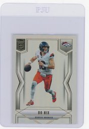 2025 Panini Donruss Elite Bo Nix Football Card