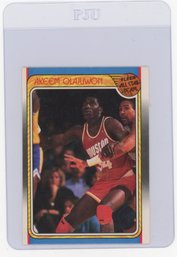 1988 Fleer Akeem Olajuwon All Star Basketball Card