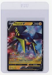2020 Pokemon Sword & Shield Darkness Ablaze Vikavolt V Holo Pokemon Card