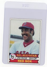 1979 Topps Jim Rice Baseball Card