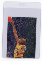 1996 Fleer Metal Shaquille O'Neal Basketball Card