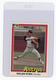 1981 Donruss Nolan Ryan Baseball Card