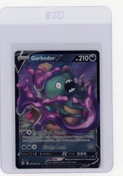 2021 Pokemon Sword & Shield Evolving Skies Garbodor V Holo Pokemon Card