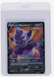 2021 Pokemon Sword & Shield Chilling Reign Galarian Slowking V Holo Pokemon Card