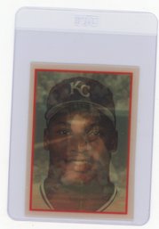 Bo Jackson Rookie Card 1987 Sportflics 3-D Baseball Card